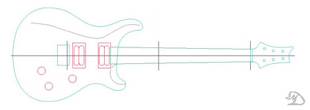 Building of a PRS style guitar